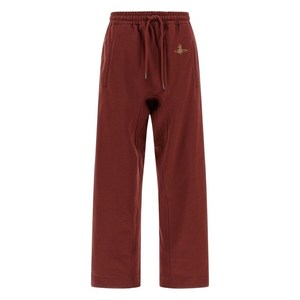 비비안웨스트우드 브러시드 자수 엠버 트랙팬츠, 브라운계열, Standard M(KR 66)