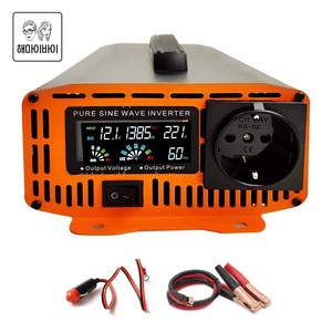 해마이바이 순수정현파 인버터 한국형 국내용 차량용 60Hz 220V, 3000W 12V, 1개
