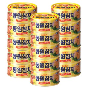 동원 살코기 참치 200g, 15개