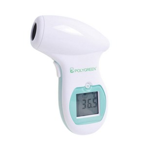 폴리그린 적외선 피부 체온계 KI-8280 비접촉식 체온측정, 1개