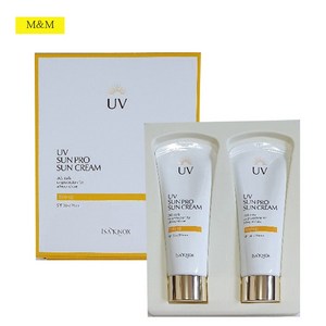 이자녹스 유브이 선프로 선크림 365 데일리 SPF50+ PA+++ 선블록/선크림/선로션, 70ml, 2개