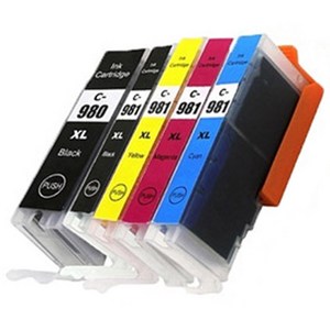 캐논 PGI-980XL CLI-981XL 재생잉크 5색 세트 MOMMY PHOTO 포토프린터 TS709 TS8190 TS8290 TS8298