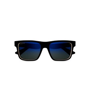 구찌 직사각 프레임 "블랙" 선글라스