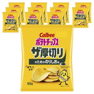 가루비 포테이토칩 더 두껍게 썬 김 소금 맛, 55g, 12개