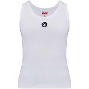 겐조 스트레치 코튼 탱크 탑, 화이트계열, Standard S