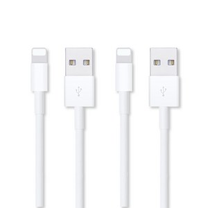 [1+1]UNBOXING 아이폰 정품 호환 라이트닝 8핀 데이터 충전케이블 (박스포장)