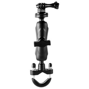 make speed 오토바이 액션캠 거치대, 핸들바U자형