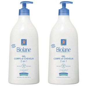 비올란 2 인 1 바디 앤 헤어 젤 클렌저, 750ml, 2개