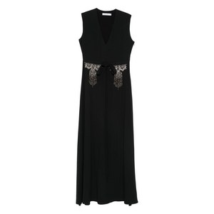 디올 V넥 맥시 드레스