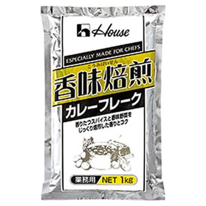 하우스푸즈 대용량 향미 로스팅 카레 플레이크, 1kg, 1개