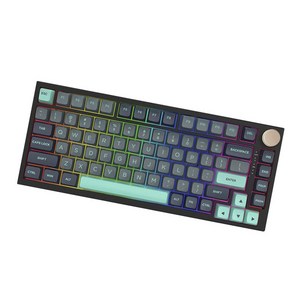 브이지엔 N75 가스켓 구조 풀키 핫스왑 기계식 키보드 한글 DIY 스티커 포함