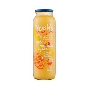 노아주스 애플 바나나 리치 망고 스무디, 260ml, 12개