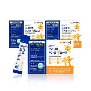 비타민마을 프리미엄 온가족 생유산균 30p, 60g, 3개