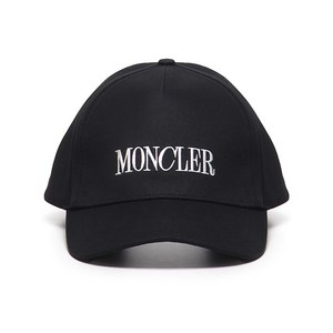 몽클레르 로고 자수 캡 모자
