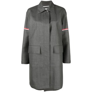 톰 브라운 RWB 스트라이프 트윌 코트, 그레이계열, Italy 42(KR 66)