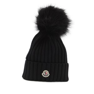 몽클레르 골지 니트 폼폼 비니