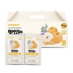 참앤들황토농원 맛있는 도라지와 배, 100ml, 30팩