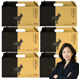 김소형 원장 무항생제 흑염소 사용 명품 흑염소 진액 국내산 자연방목형 흑염소즙, 70ml, 180개