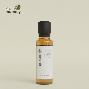 프롬마미 100% 통들깨 저온압착 들기름 100ml 고소한들기름 국민들기름, 1개