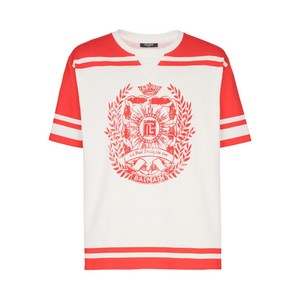 발망 로고 프린트 티셔츠, 베이지계열, Standard XXS(KR 95)