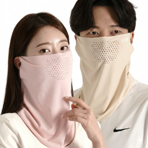 르포스 자외선차단 쿨 스포츠 골프 마스크 1+1