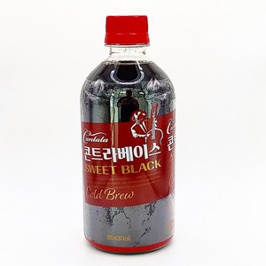 칸타타 콘트라베이스 스위트 블랙, 500ml, 12개