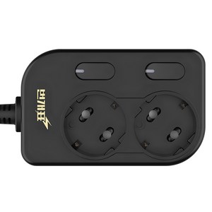 번개표 절전형 뉴개별스위치 멀티탭 2구