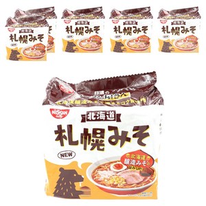 닛신 라면집 삿포로 미소 5개입