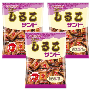 마츠나가제과 스타 시루코샌드 110g x 3봉세트 일본쿠키 일본스낵 일본간식, 110g, 3개