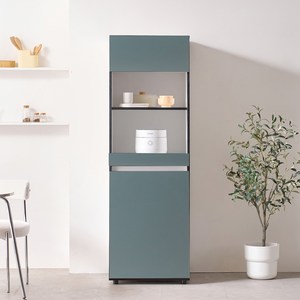 힘찬리빙 셀라 600 광폭 주방 렌지대 밥솥 선반 정수기 다이 부엌 전자 레인지 수납장, 5단, 셀라 600 광폭 주방 렌지대(올 카키)