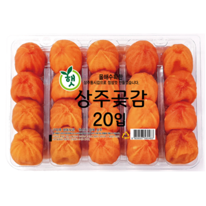 자연팜_상주실속곶감20입(팩), 600g, 2개