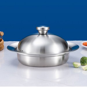 304스텐 찜기 냄비 돔 스티머 세트 만능 찜기 채반 찜기세트, 27cm, 1개