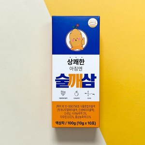 상쾌한 아침엔 술깨삼 숙취해소제 (10개입), 1개, 100g