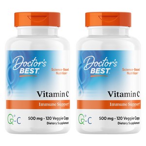 닥터스베스트 비타민 C 500mg 베지 캡, 120정, 2개