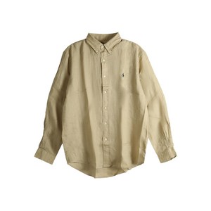 폴로랄프로렌 버튼다운 긴소매 셔츠, 베이지계열, Standard S(KR 37)
