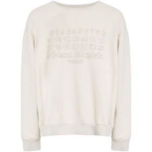 메종 마르지엘라 크루 넥 스웨트셔츠, 화이트계열, Standard XXL(KR 115)