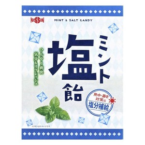 Nissin Seika 민트 & 솔트 캔디, 80g, 1개