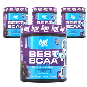 비피아이스포츠 베스트 BCAA 그레이프, 300g, 4개
