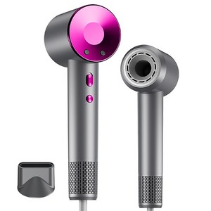 RichMagic 초고속 음이온 무엽 드라이어 12가지 모드 BLDC 가정용 드라이기 1600W+자기흡입노즐