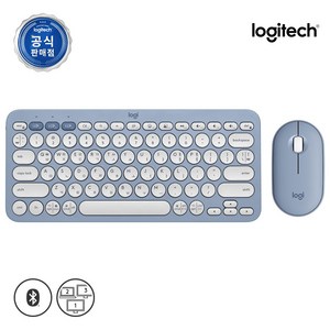 로지텍 코리아 PEBBLE 2 Combo 무선 키보드 마우스 세트