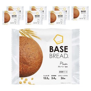 베이스푸드 베이스 브레드 플레인, 67g, 8개