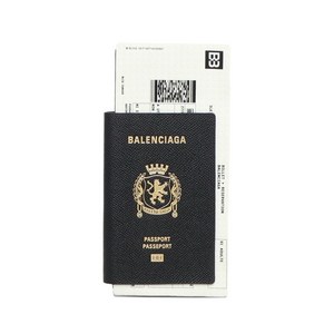 발렌시아가 패스포트 가죽 지갑