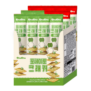 차차 포테이토 감자 크래커 2가지맛 버라이어티 (오리지날+대파맛)