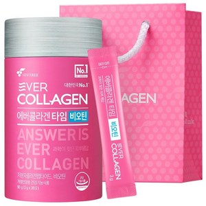 에버콜라겐 타임비오틴 + 선물용 미니쇼핑백, 90g, 1박스