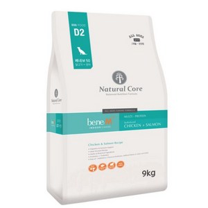네츄럴코어 전연령 강아지 베네 M50 건식사료 작은입자, 닭+연어, 9kg, 1개
