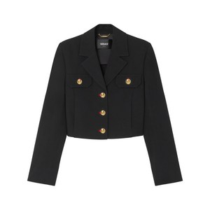 베르사체 유니폼 크롭 재킷