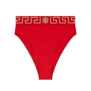 베르사체 그레카 하이웨이스트 비키니 브리프, 레드계열, Numeric 4(KR 88)
