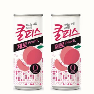 동원 쿨피스 제로 복숭아, 230ml, 30개