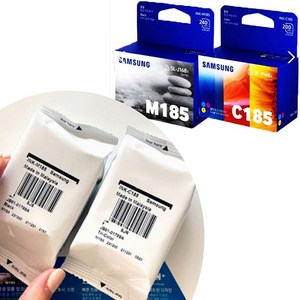 삼성 INK-M185 정품 SL-J1680 SL-J1683 J1685 J1780 잉크, 벌크_(검정+컬러) 정품벌크 세트, 1세트