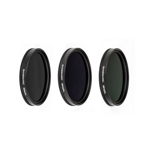 SANDMARC 샌드마크 스마트폰 하이브리드 필터 43mm (ND+CPL / ND16 ND32 ND64 필터3개), 1개